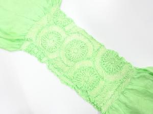 正絹　絞り　帯揚げ